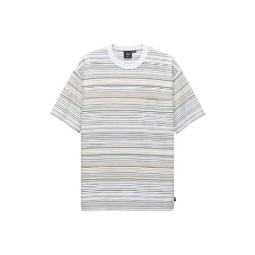 Vans Белый Синий Мужская Футболка