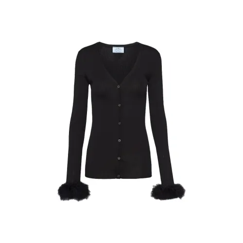 PRADA Черный Женский Трикотаж