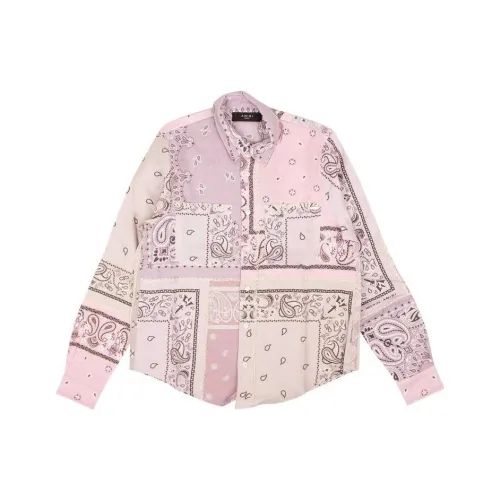 AMIRI Розовые Женские Рубашки