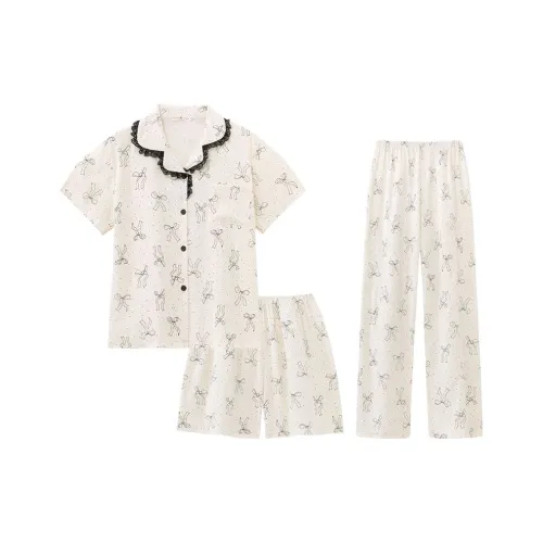 ROMANTIC·SPRING Пижамный комплект Женский Цвет на изображении