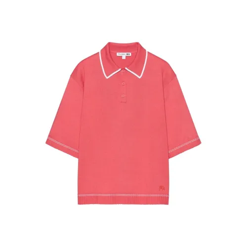 UNIQLO JW Anderson Co Branded Series Персиково-розовый Женские Трикотаж