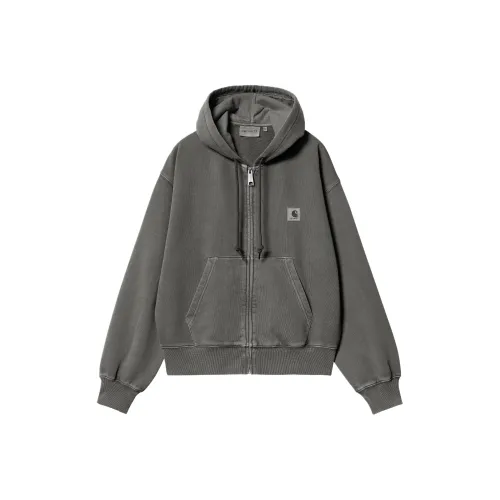 Carhartt WIP FW24 W' С капюшоном Nelson Куртка Женская Графитовый Серый