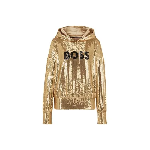 HUGO BOSS Золотой Женские Свитшоты