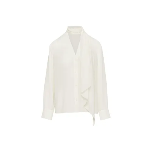 Aritzia FW24 WILFRED Clarisse Blouse Рубашка Женская Светлая Береза Светлая Береза