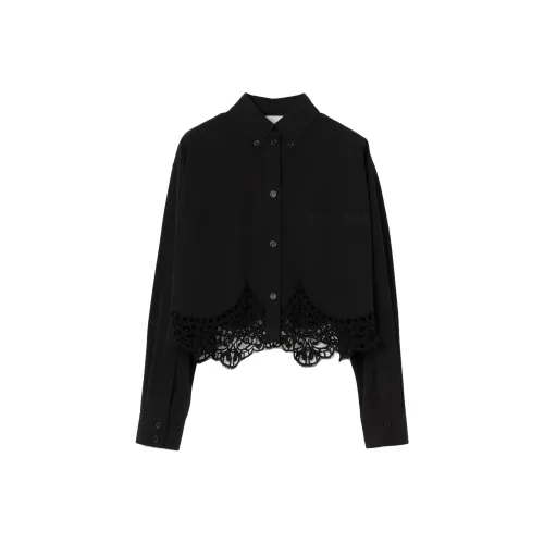 Burberry SS23 Рубашка Женская Черная