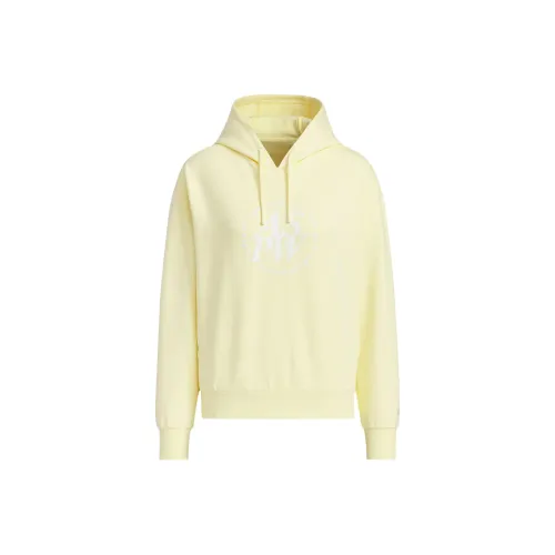 Adidas Lounge FW24 ELEVATED DOUBLEKNIT Толстовка Толстовка Женская Желтая