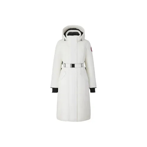 Canada Goose BALA PARKA Куртки Пальто PARKA Пальто Женское Белое