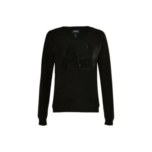 ARMANI JEANS Черный Женский Трикотаж