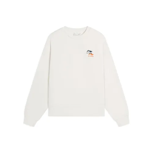 LINING Sports Fashion Collection Белые Женские Толстовки