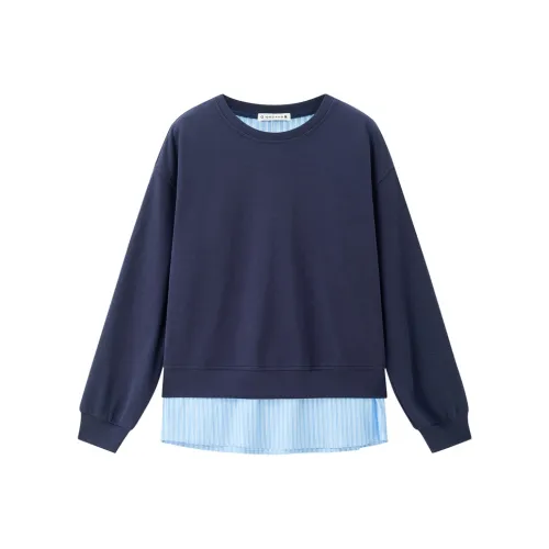 Giordano Толстовка Женская Темно-Королевский Синий