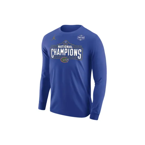 Джордан FloridaChampions COLLEGE National Champs T Рубашка Мужская Королевская