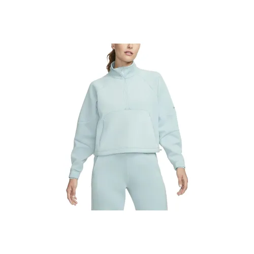 NIKE Бирюзовый Женские Свитшоты