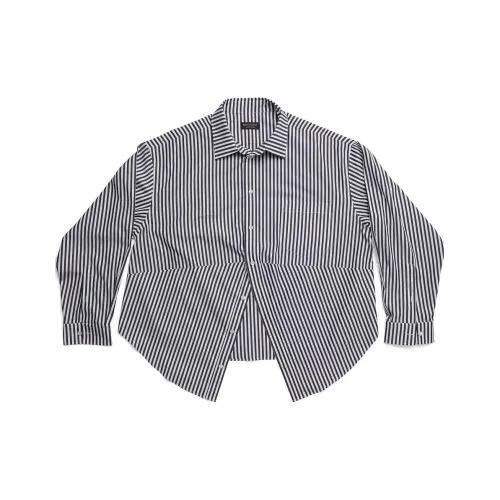 Balenciaga Рубашка Женская Черно-Белая