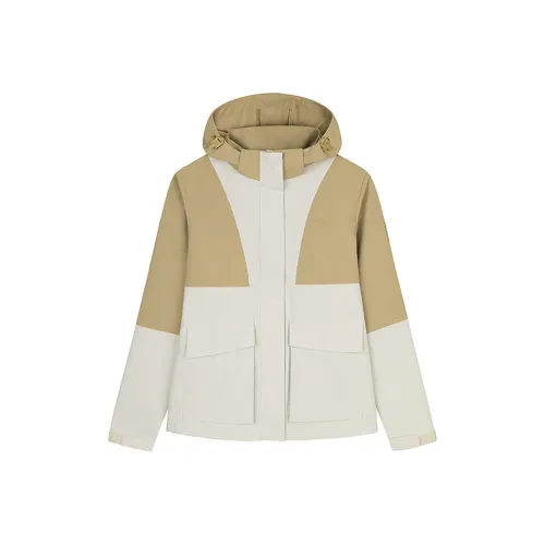 ANTA Outdoor Collection Куртки Пальто Женские Мел Феникс Перо Коричневый