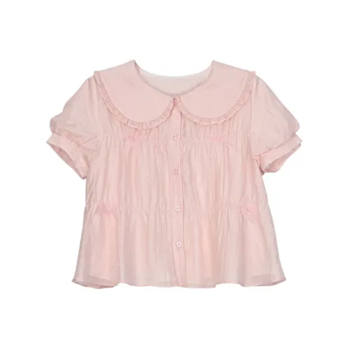 Snbl Розовые Женские Рубашки