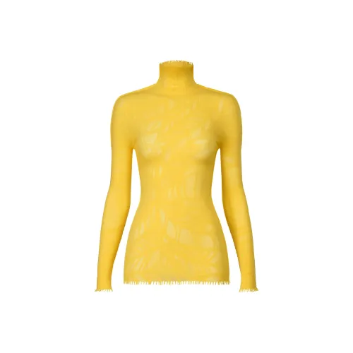 ISSEY MIYAKE T-рубашка Женская Желтая