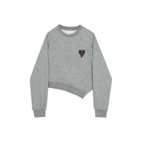 VEGA CHANG Вересковый серый Женские свитшоты