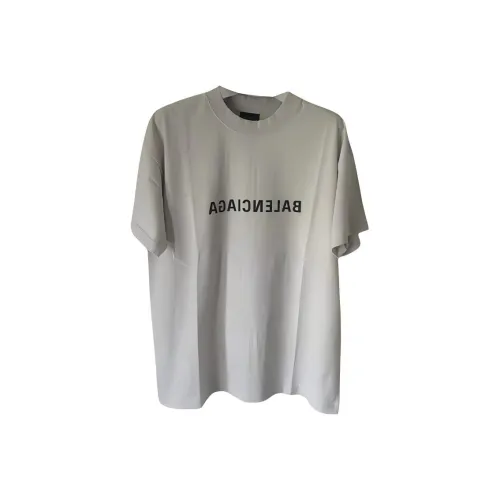 Balenciaga T-Shirt Женская Серого цвета Стандартный крой