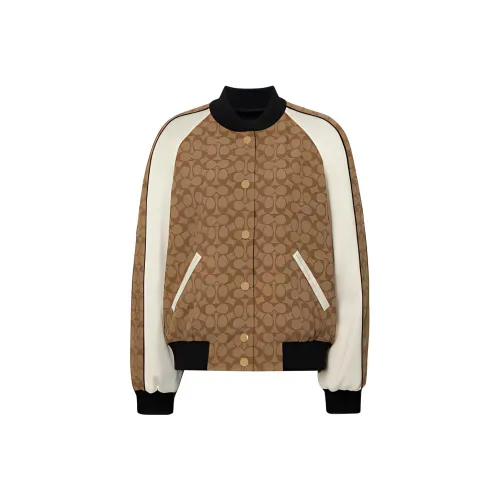 COACH Коричневые Женские Куртки