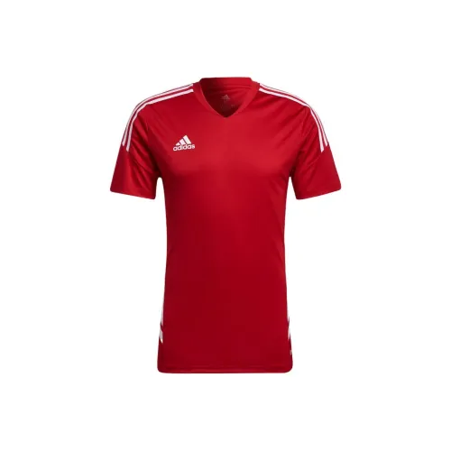Adidas CONDIVO 22 Футбол Джерси Мужской Красный