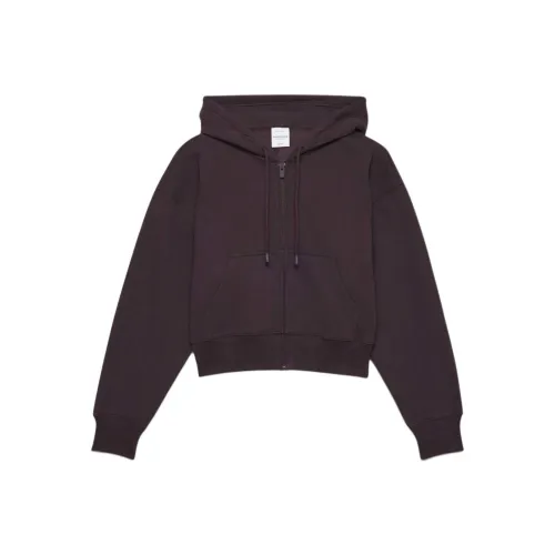 ARITZIA Sweatfleece Cozy Флис Boyfriend Boxy Zip Толстовка Толстовка Женские Noble Благородный пурпурный