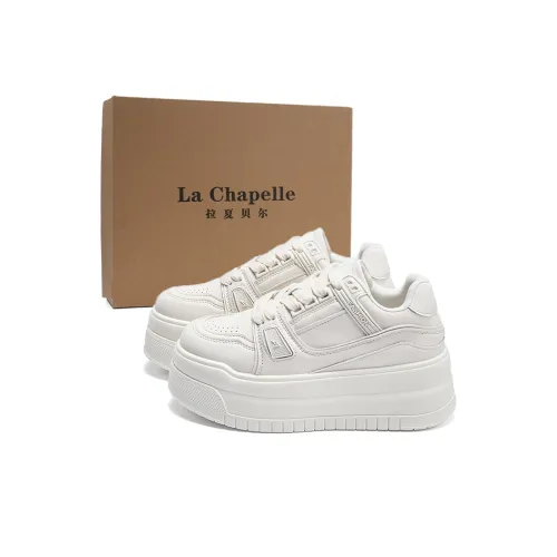 La Chapelle Устойчивые к истиранию низкие кроссовки для скейтбординга Женские Белые