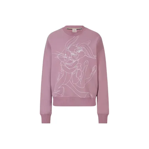 HUGO BOSS HUGO BOSS X LOONEY TUNES SS23 Розовый Женские Свитшоты
