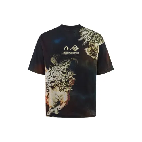 EVISU Мужские черные футболки