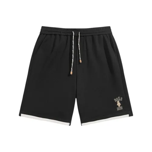 PEACEBIRD MEN Повседневные шорты Мужские Черные 1