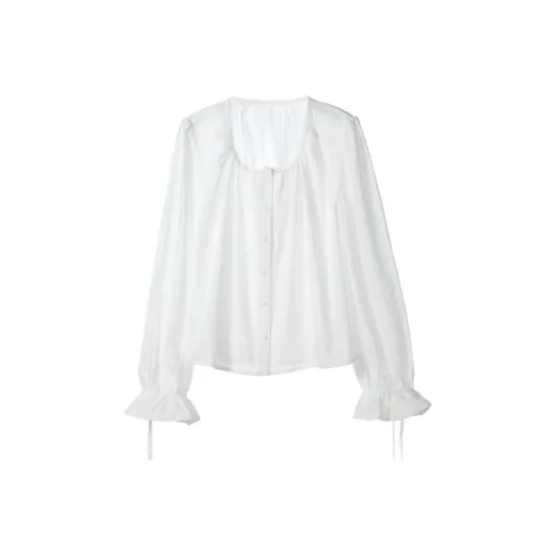 Y.Y.V Белые Женские Рубашки