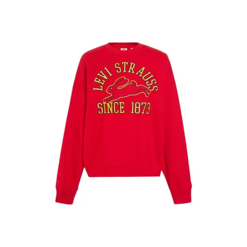 Levis Красный Женские Свитшоты