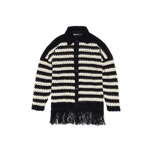 Bimba Y Lola SS24 Трикотаж Женский Черный Белый