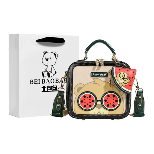 North Pack ПУ (полиуретан) Сумка через плечо Женская Черная