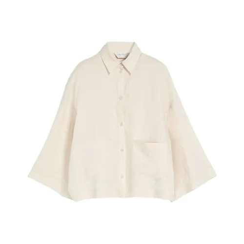 MaxMara Бежево-желтые Женские Рубашки