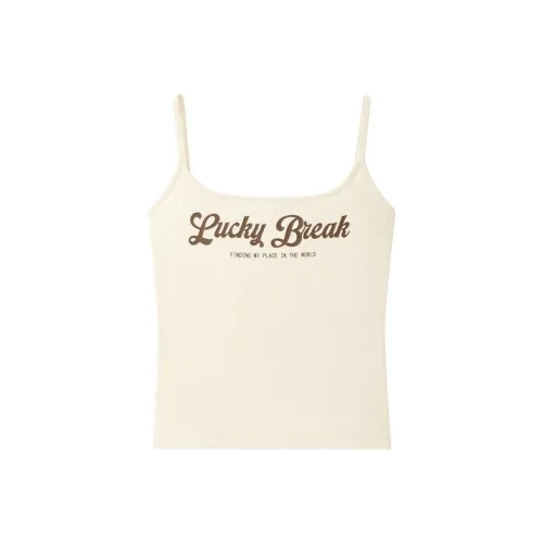 LEDIN Экрю Женские Камисоли