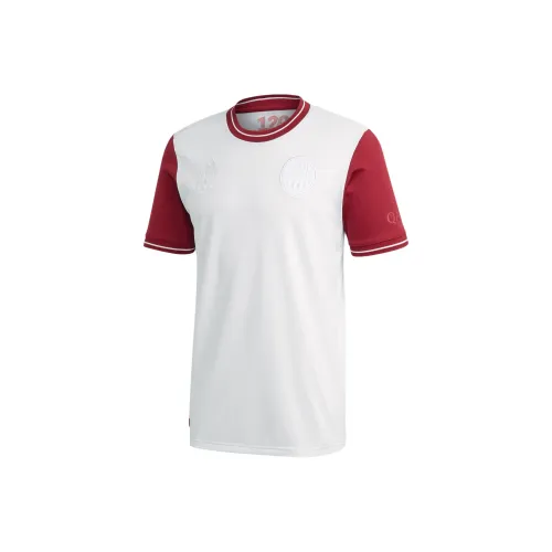 Adidas Bayern Футбол Джерси Мужской Белый