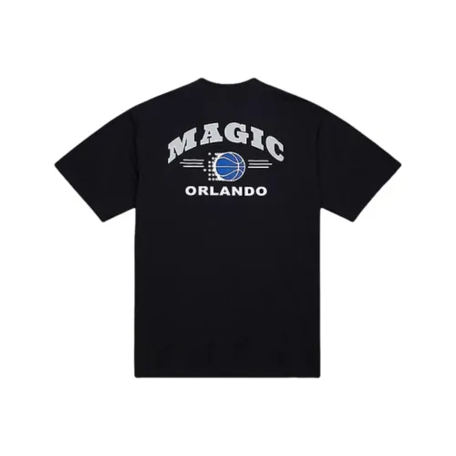 MITCHELL NESS X NBA Orlando Magic 100% хлопок Футболка Унисекс Черная