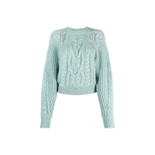 ISABEL MARANT Зеленый Женские Кашемировые Свитеры