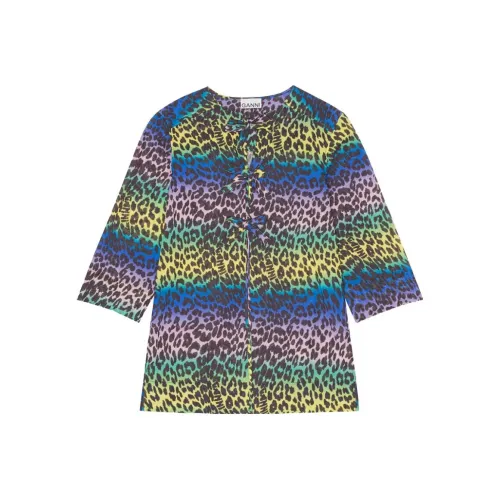 GANNI Многоцветные Женские Рубашки