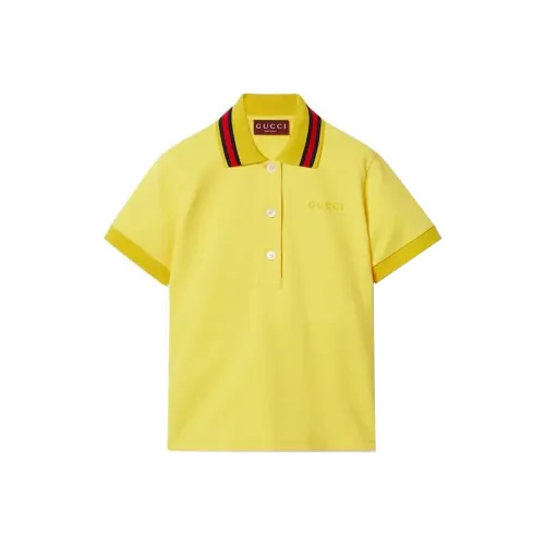GUCCI Поло Женское Желтое