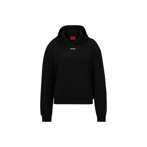 HUGO BOSS Черные Женские Свитшоты