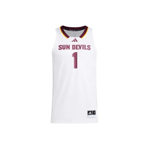 Adidas Arizona State Sun Devils Swingman Jersey Баскетбольная Джерси Мужская Белая