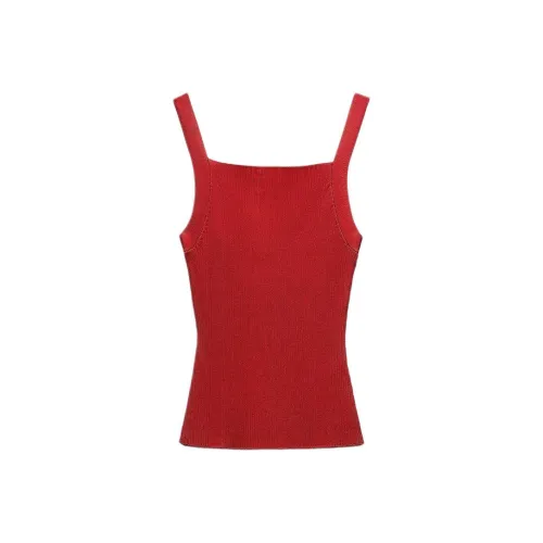 ZARA Красные Женские Камисоли