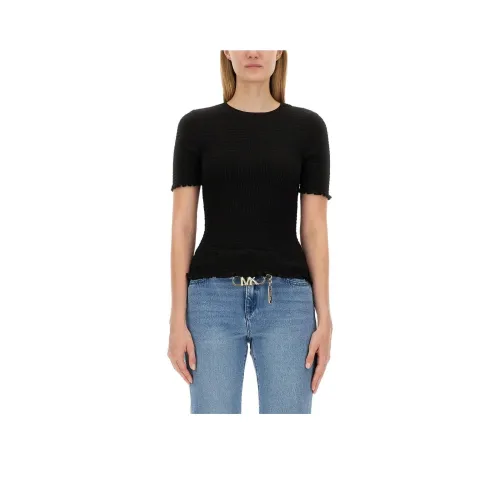 MICHAEL KORS MMK T Рубашка Женская Черная