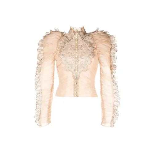 Zimmermann Светло-розовые Женские Рубашки