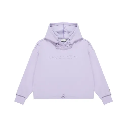 New Balance Светло-фиолетовый Женские Свитшоты