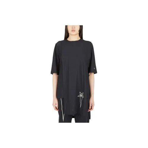 RICK OWENS Черные Женские Т-рубашки