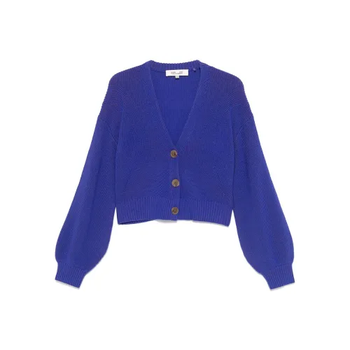 DVF Diane Von Furstenberg FW24 Трикотаж Женский Фиолетовый