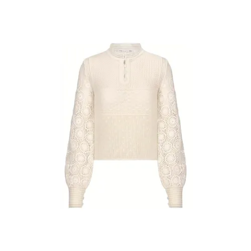 DIOR Трикотаж Женский Айвори Белый