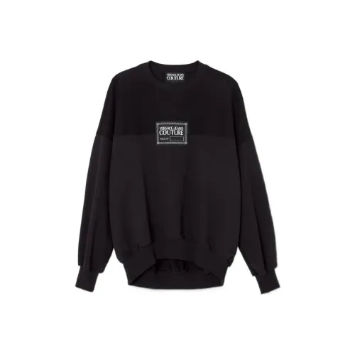 VERSACE JEANS COUTURE Черные Женские Свитшоты